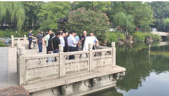 蘇州市水利工程建設處南京水利科學研究院來司考察交流