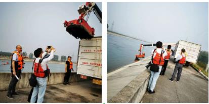 熱烈祝賀天泉著生藻類柔性收集與藻水分離裝置（清藻車）驗(yàn)收?qǐng)A滿通過！